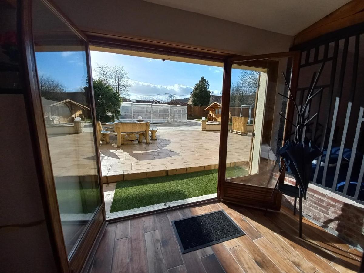 L'Annexe- Guest House Avec Piscine Studio Avec Coin Chambre Rosny-sur-Seine ภายนอก รูปภาพ